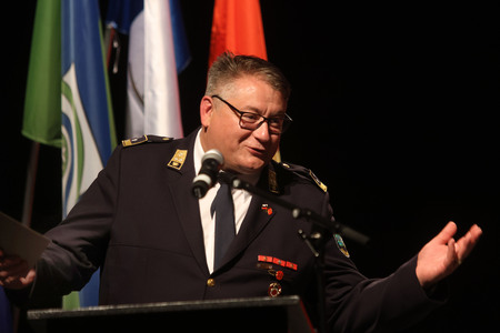 SVEČANA SEJA  GASILSKE ZVEZE CERKNICA 78 FOTO LJUBO VUKELIČ